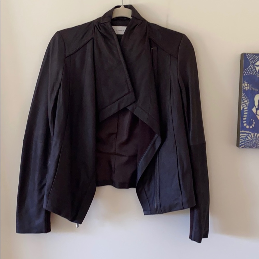 Tahari Leather Jacket